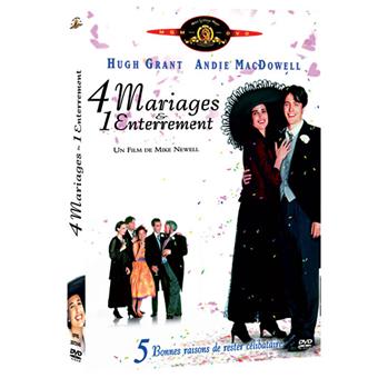 4 mariages et un enterrement  DVD