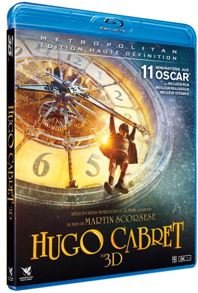 Hugo Cabret 3D Active et 2D  Blu ray