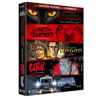 Coffret Les Grands maîtres de l'horreur Blu-ray