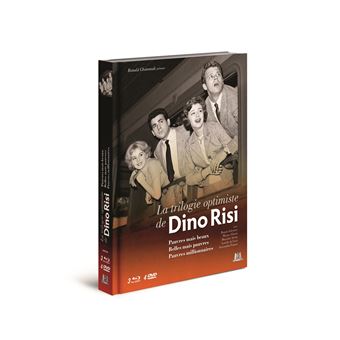"LA TRILOGIE OPTIMISTE DE DINO RISI"    BLU RAY /   DVD