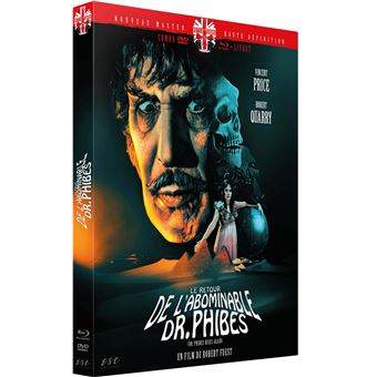 Le Retour de l'abominable Dr. Phibes (1972)  COMBO BLU RAY /DVD