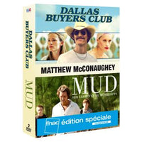 Matthew McConaughey Coffret 2 films : MUD + DALLAS BUYERS CLUB  DVD